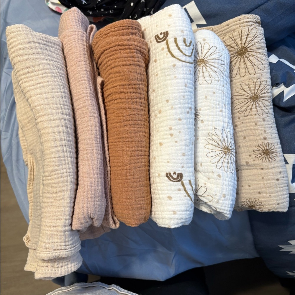 Muslin swaddle blankets